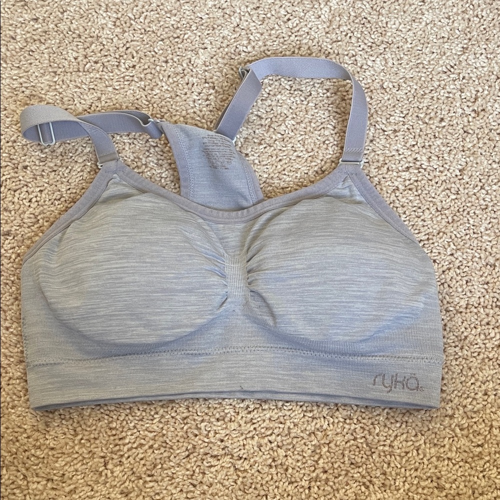 Ryka Light Gray Sports Bra